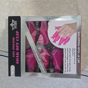 Gel‎ Polish Soak Off Clips By Pueen  NWT